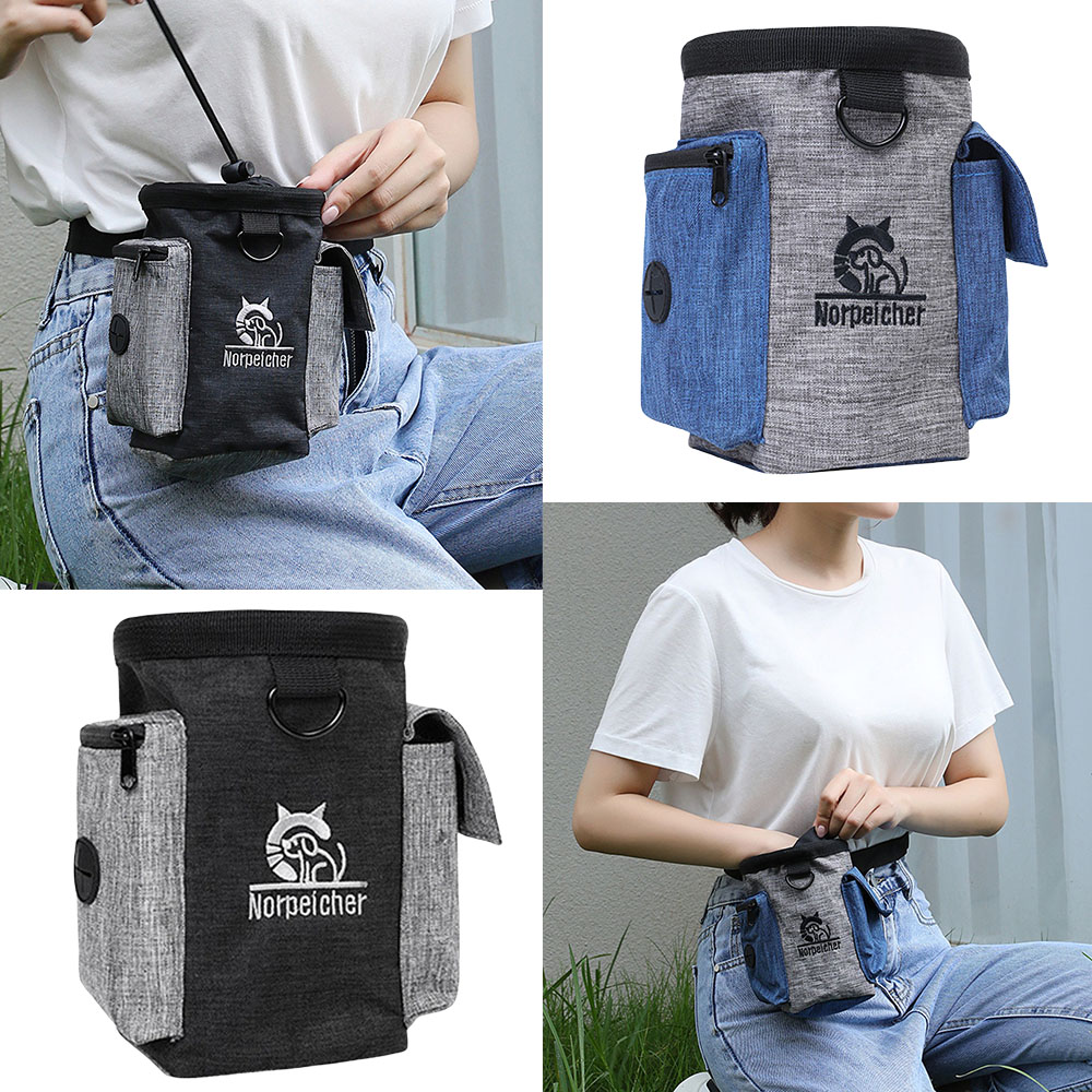 Linen Bag Bulk - Dog outdoor training bag Fanny pack