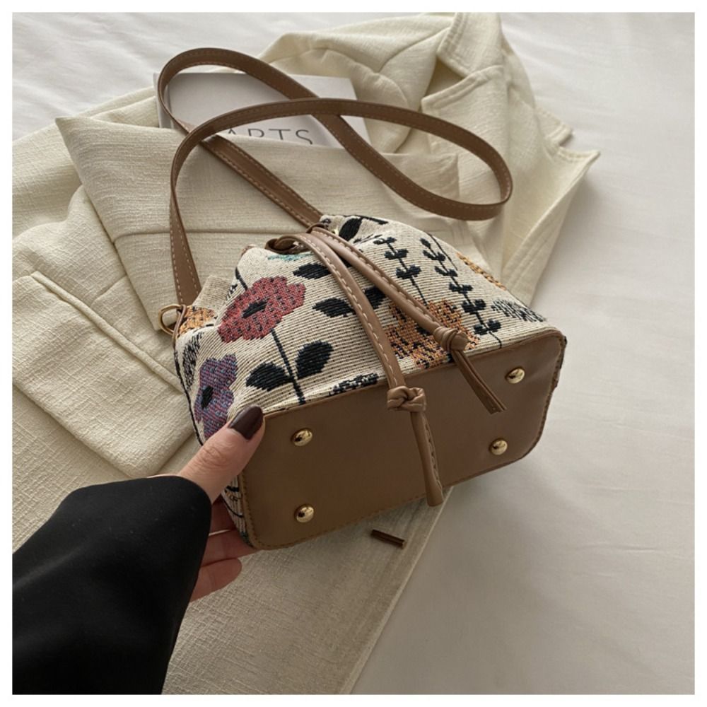Fashion Linen Fabric Bucket Ba – Linen Bag Bulk Bewertung und Preis