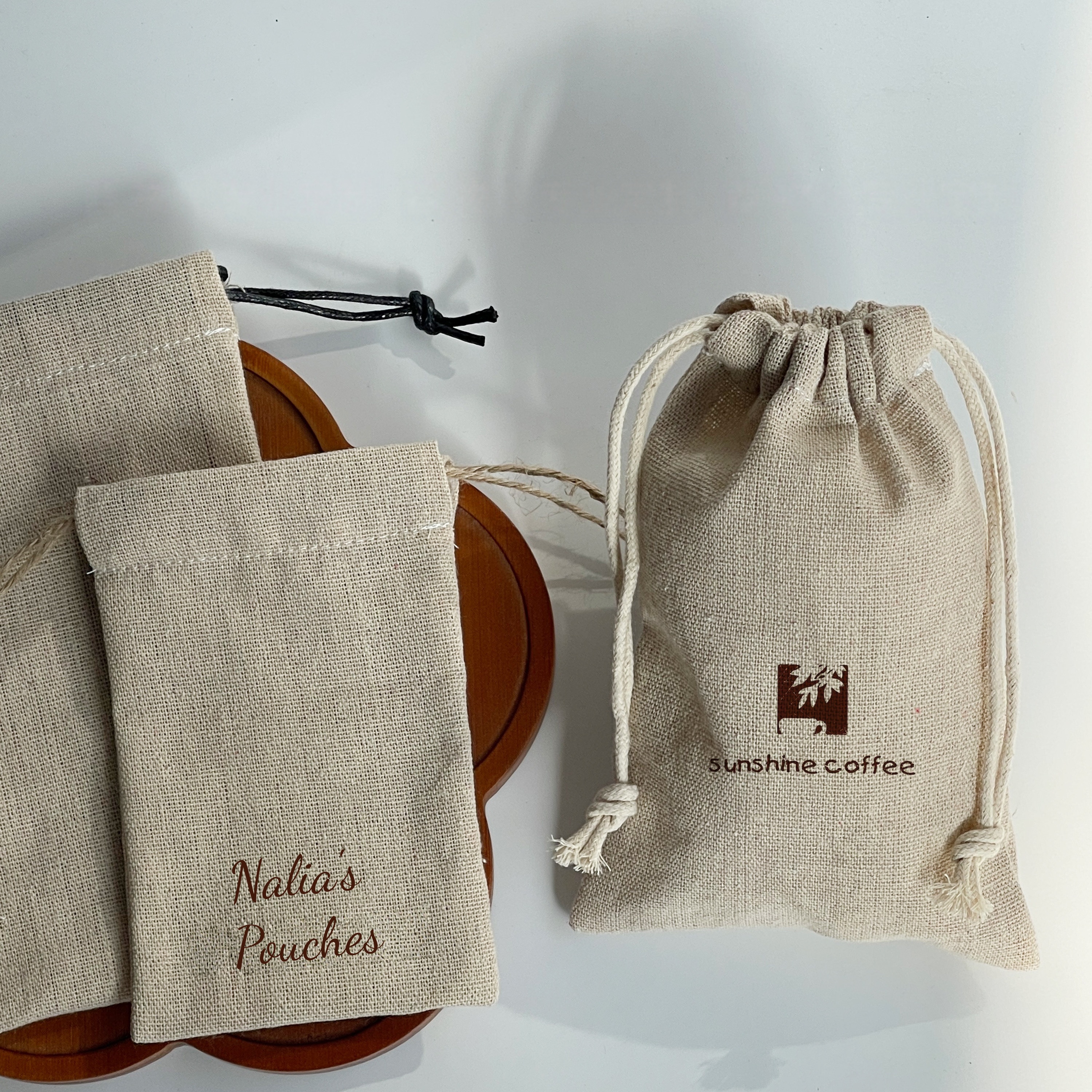 Custom Linen Drawstring Bags w – Linen Bag Bulk Bewertung und Preis