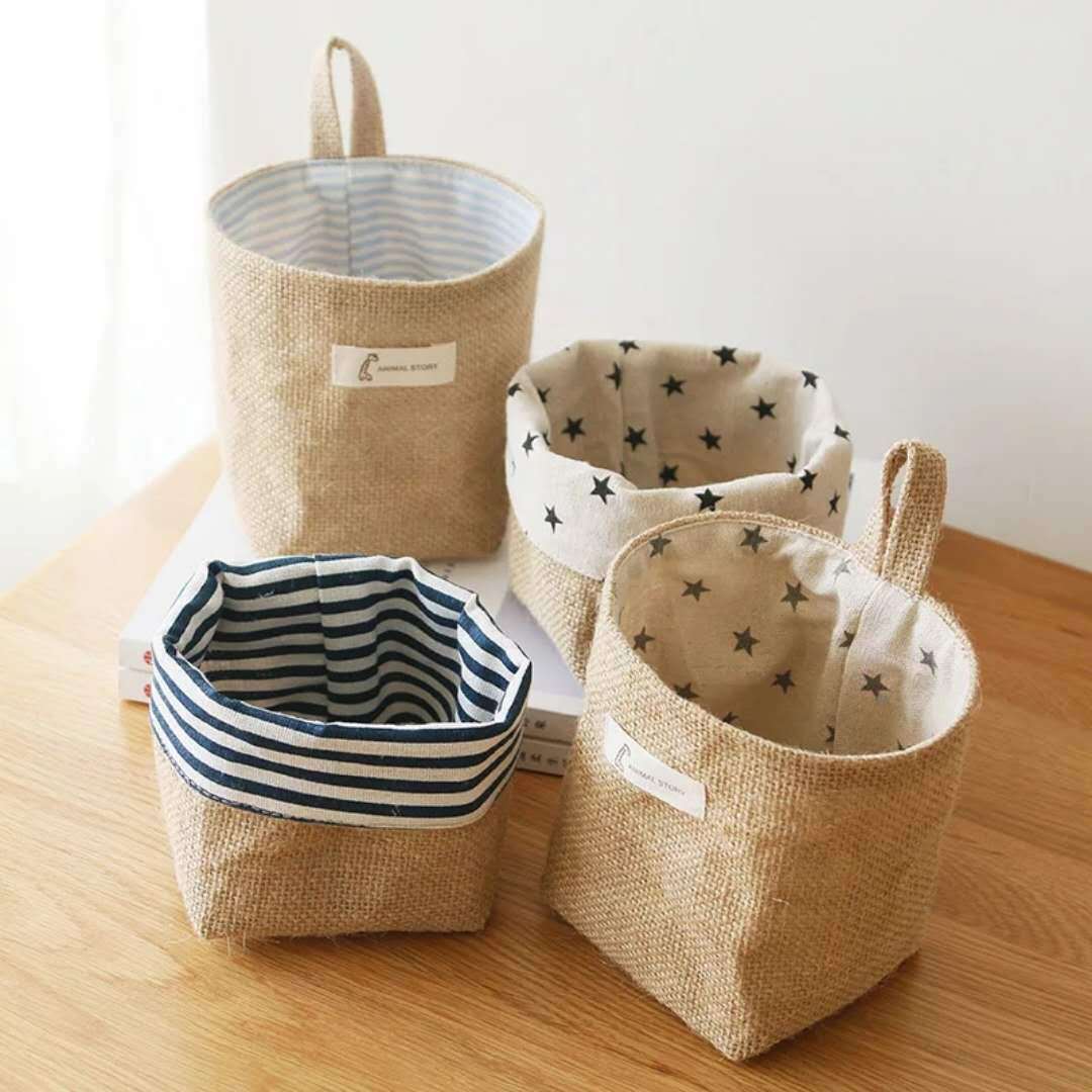 Nordic Style Small Hanging Wal – Linen Bag Bulk Bewertung und Preis
