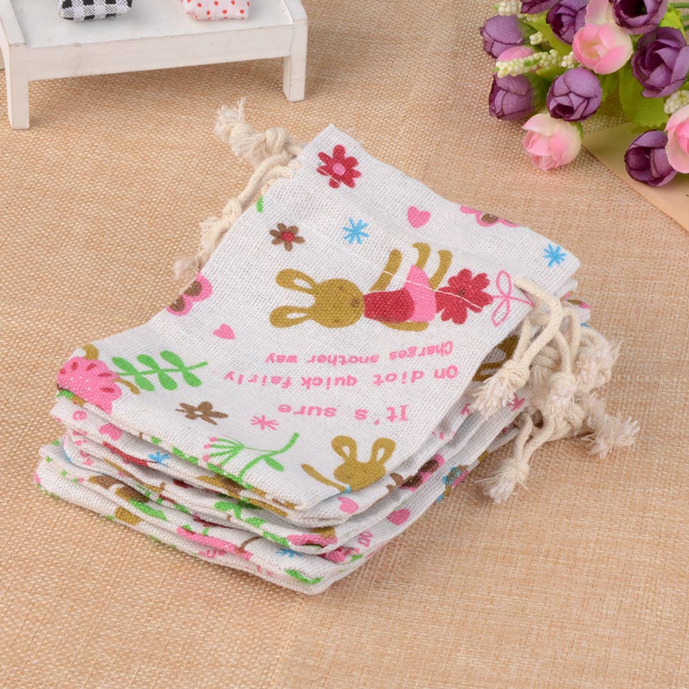 10pcs/lot 10x14cm Linen Cotton – Linen Bag Bulk Bewertung und Preis
