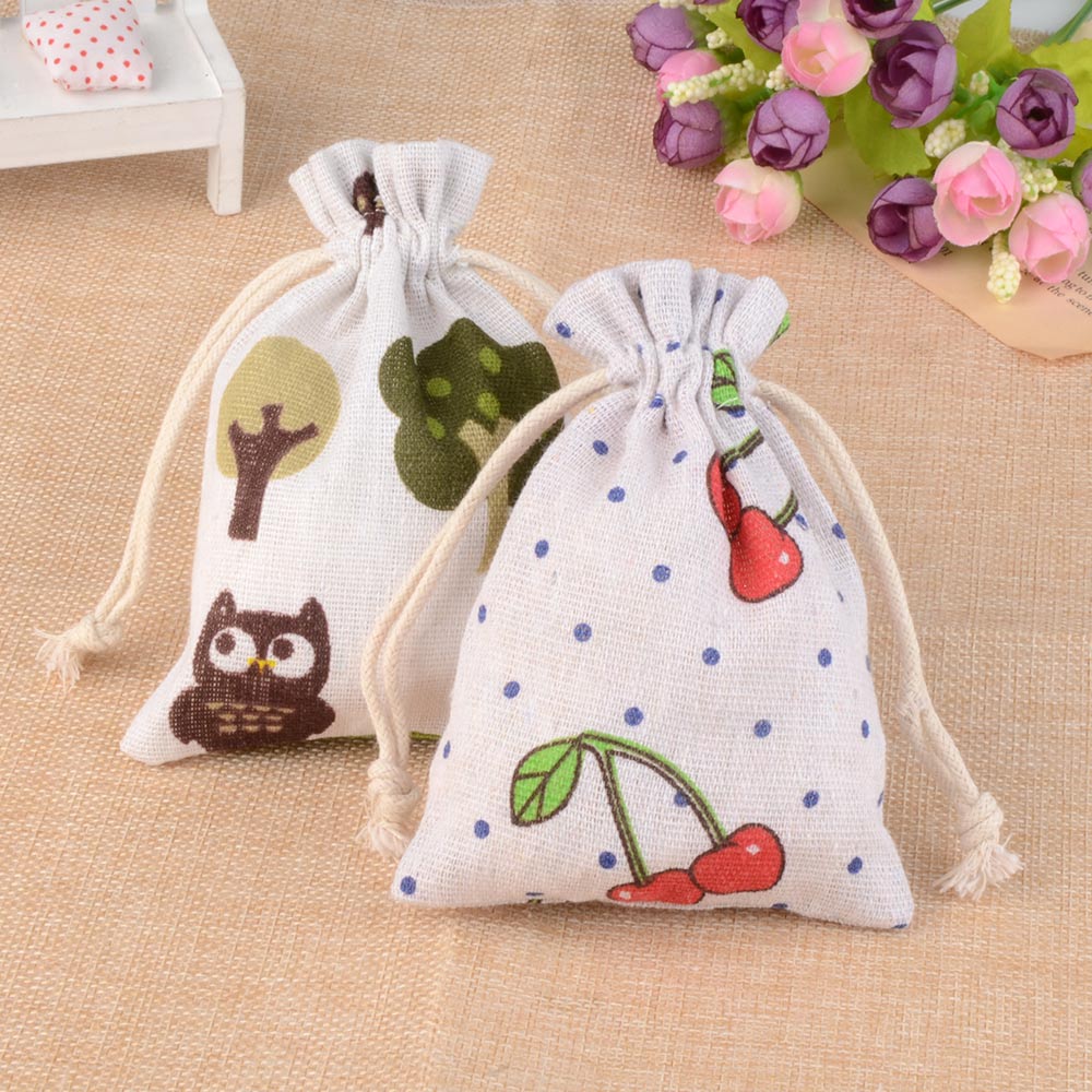 10pcs/lot 10x14cm Linen Cotton – Linen Bag Bulk Bewertung und Preis