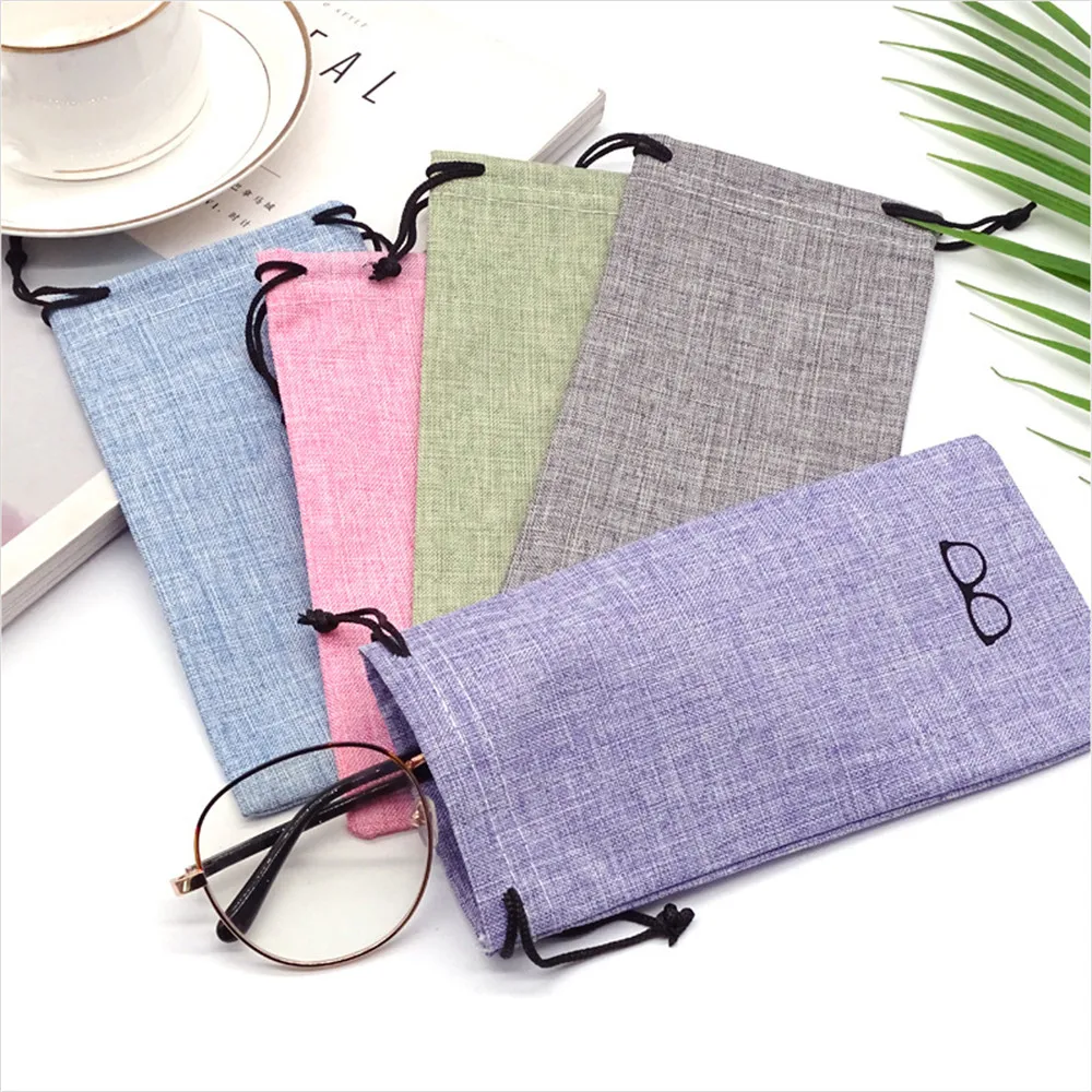1Pcs Soft Cloth Glasses Bag Dr – Linen Bag Bulk Bewertung und Preis