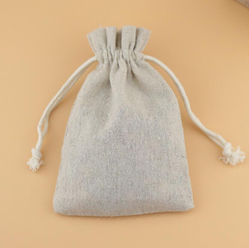 50PCS Linen Drawstring Bags Je – Linen Bag Bulk Bewertung und Preis