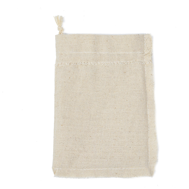 10pcs Cotton Linen Drawstring  – Linen Bag Bulk Bewertung und Preis