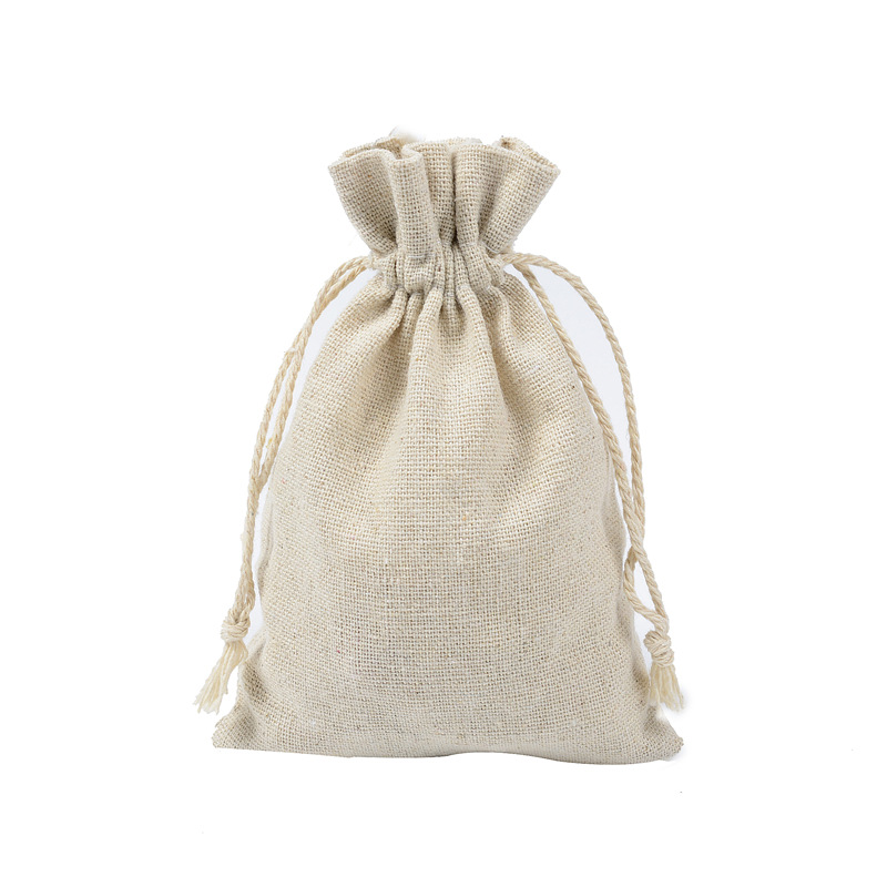 10pcs Cotton Linen Drawstring  – Linen Bag Bulk Bewertung und Preis